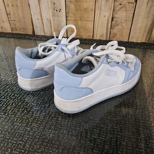 Tommy Hilfiger Light Blue and White Sneakers